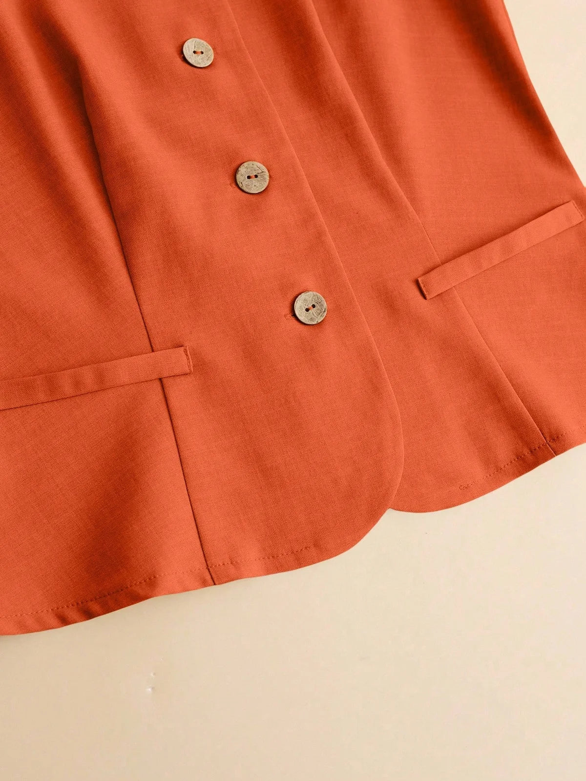 Conjunto de 2 peças com Cardigan Sem Mangas Confortável para