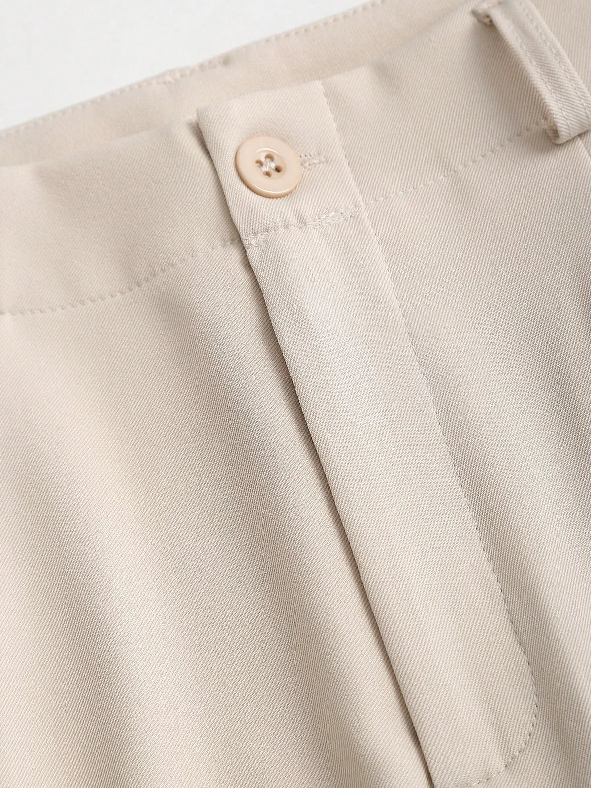Calça Pantalona Vintage de Pernas Largas com Textura Plissada