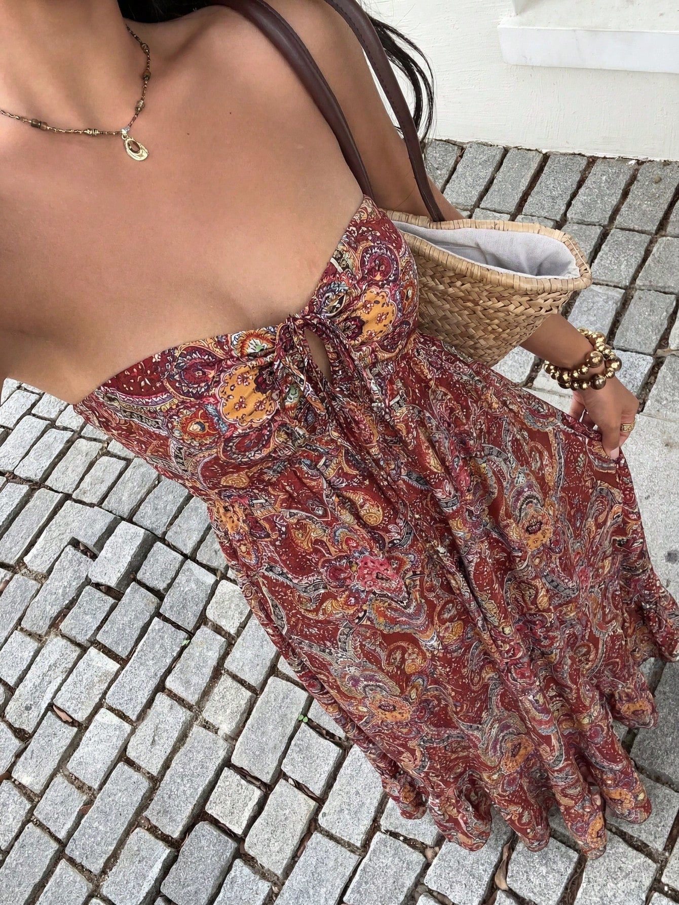 Vestido Sexy Costas Nuas com Tiras Cruzadas Criss-Cross