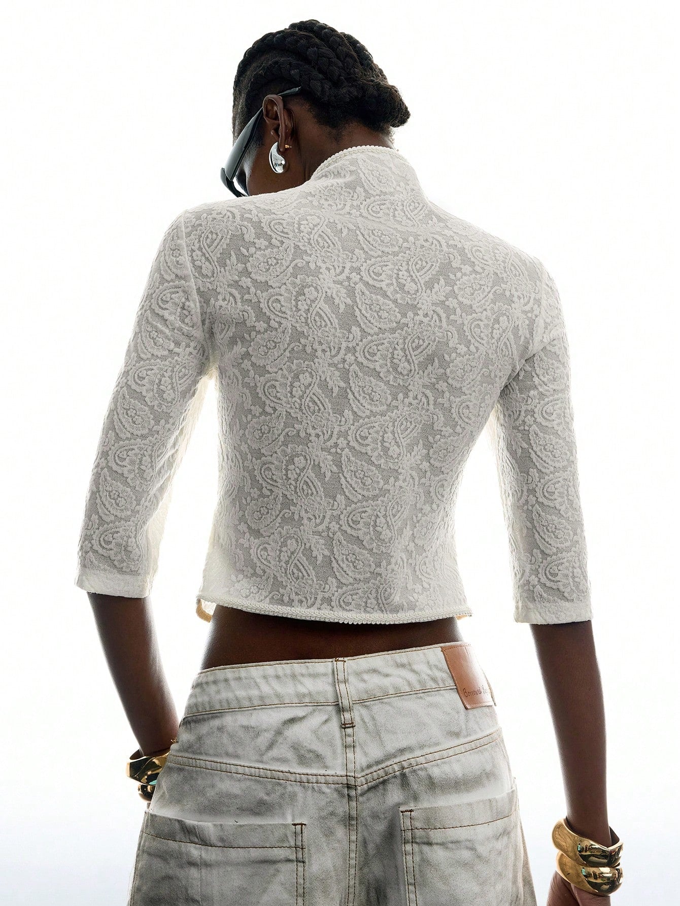 Blusa Manga Morcego Solta com Decote Canoa