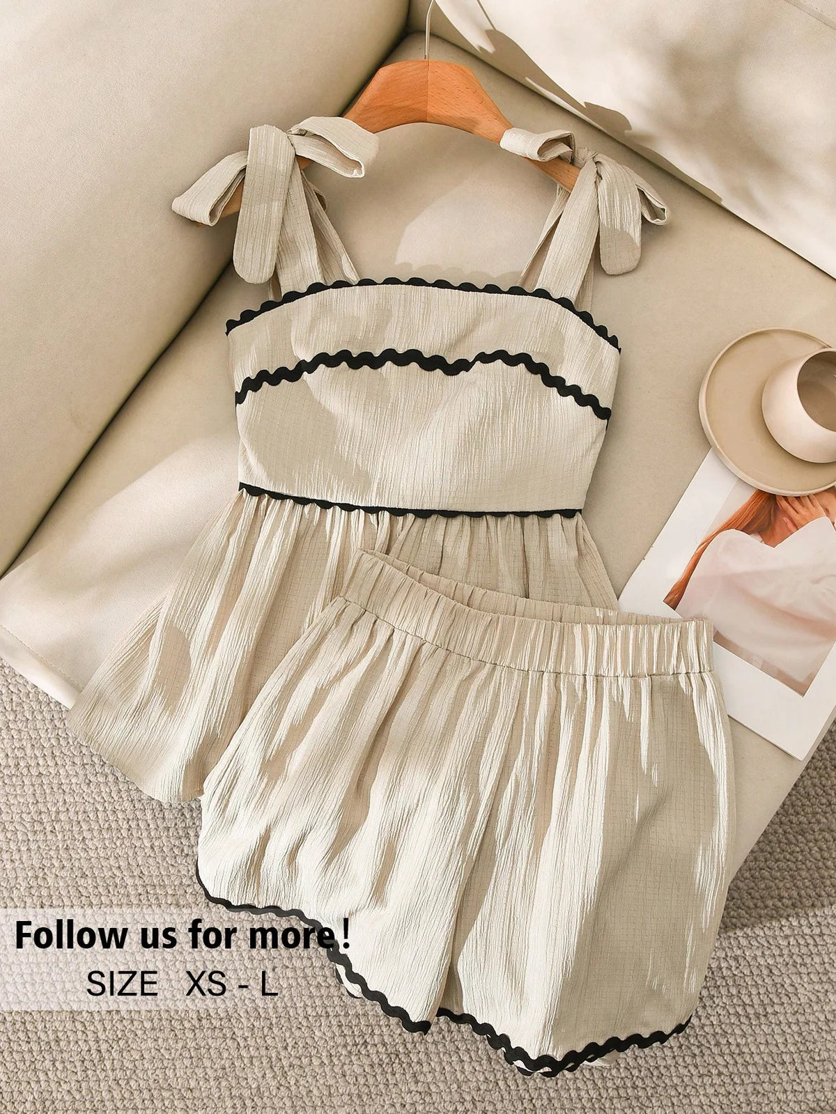 Story & Sage Conjunto de 2 Peças para Férias Feminino, /, Regata