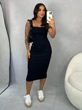 Vestido Regata mídi Ribana premium 100% algodão