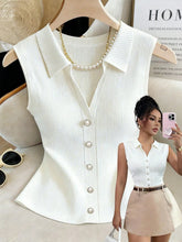 Colete de Alfaiataria Rafferiza Regata Slim Fit de Malha