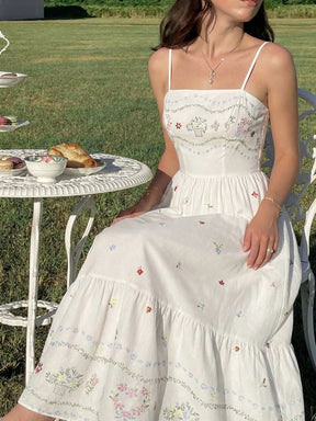 [Design Estampado] Vestido Cami Feminino com Estampa Floral e