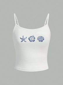 Top Feminino Regata Branca Sexy Feminina, Adequada para o , com