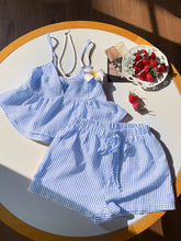 Comfortcana 2 peças/Conjunto Conjunto de Top Tipo Camiseta e