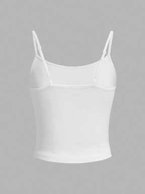 Top Feminino Regata Branca Sexy Feminina, Adequada para o , com
