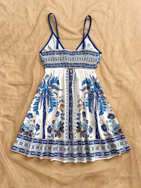Vestido Camisole com Estampa Floral, Boêmio de Praia e Férias