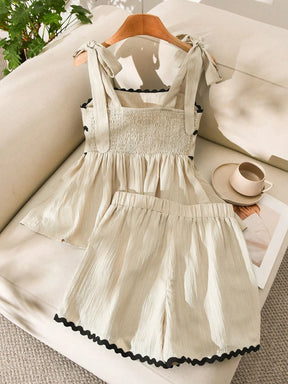 Story & Sage Conjunto de 2 Peças para Férias Feminino, /, Regata