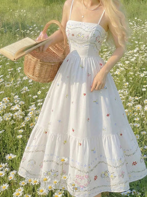 [Design Estampado] Vestido Cami Feminino com Estampa Floral e