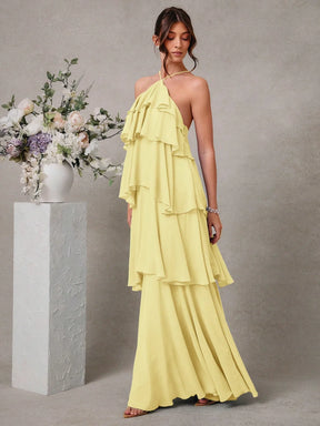 L'Amorae Vestido e Romântico de Convidado de Casamento Longo