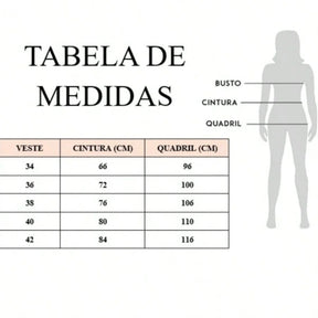 Calça Feminina Pantalona Wide leg Botão Noite Diário Formal e
