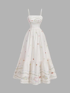 [Design Estampado] Vestido Cami Feminino com Estampa Floral e
