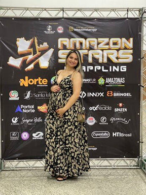 Vestido Sexy Costas Nuas com Tiras Cruzadas Criss-Cross