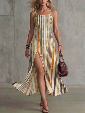 Vestido Sexy Costas Nuas com Tiras Cruzadas Criss-Cross