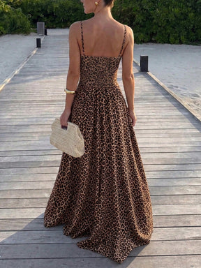 Vestido Sexy Costas Nuas com Tiras Cruzadas Criss-Cross